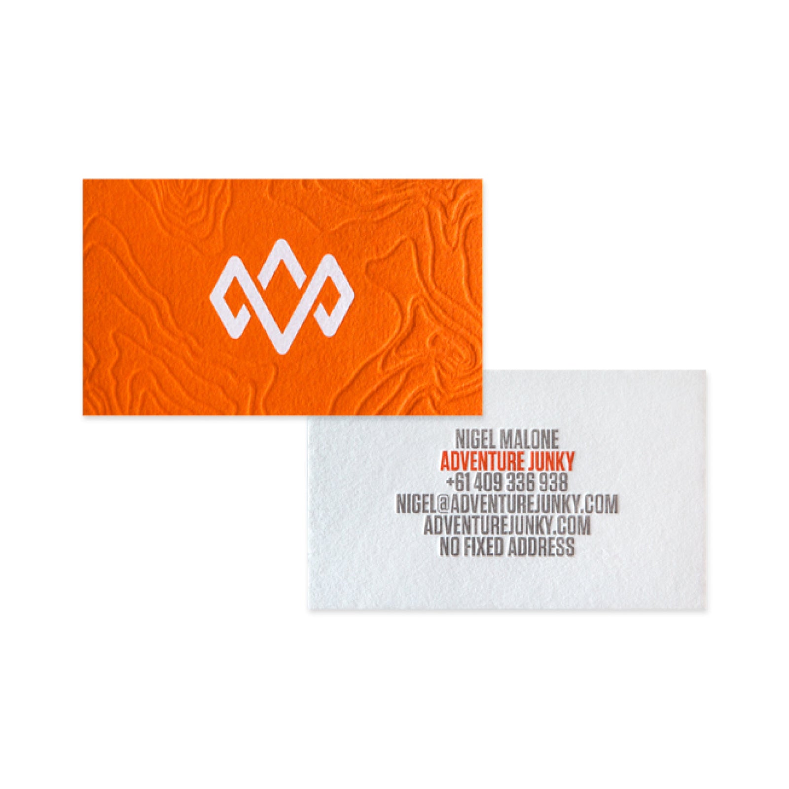Boobs Letterpress Card -  Canada